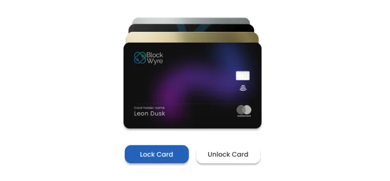 Instant Card Lock and Unlock